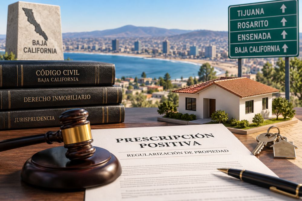 Juicio de prescripción positiva en Baja California: cómo regularizar una propiedad